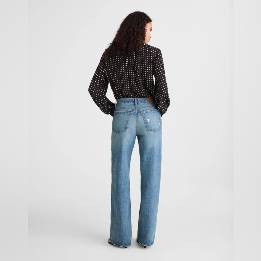 Madewell low slung baggy jeans - Picture 9 of 11